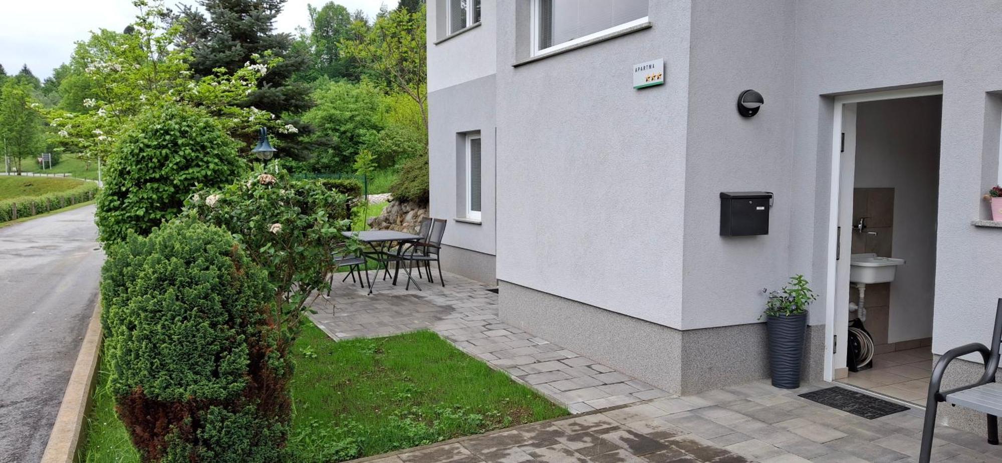 Alpes Apartman Radovljica Kültér fotó